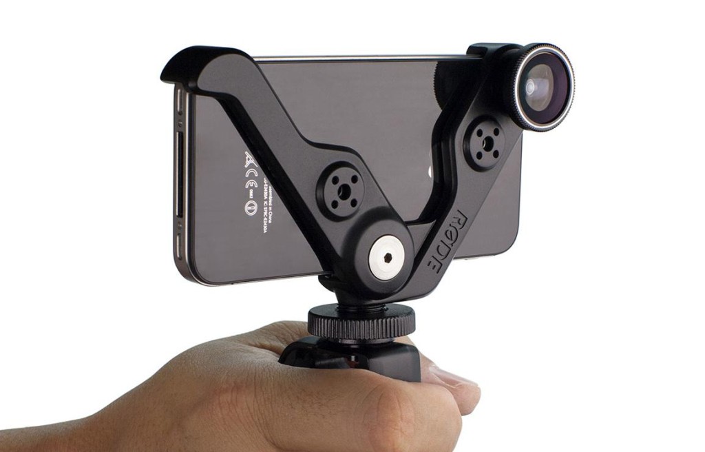 Rodegrip+ as video handle