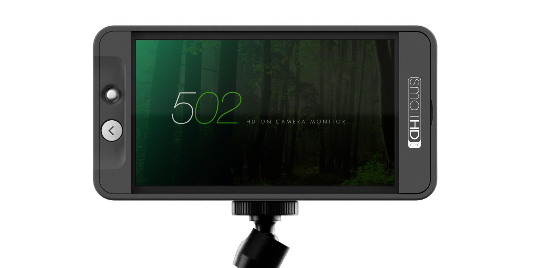 SmallHD "502" 5 inch monitor on flexible arm