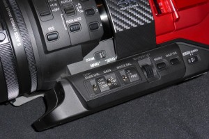 Panasonic DVX200 side toggle switches